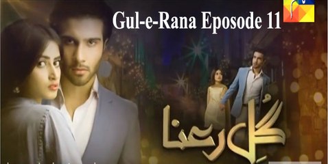 Gul E Rana Episode 11 Full HUM TV Drama 16 Jan 2016