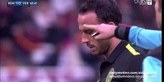1-1 Giampaolo Pazzini Penalty - AS Roma v. Hellas Verona 17.01.2016 HD