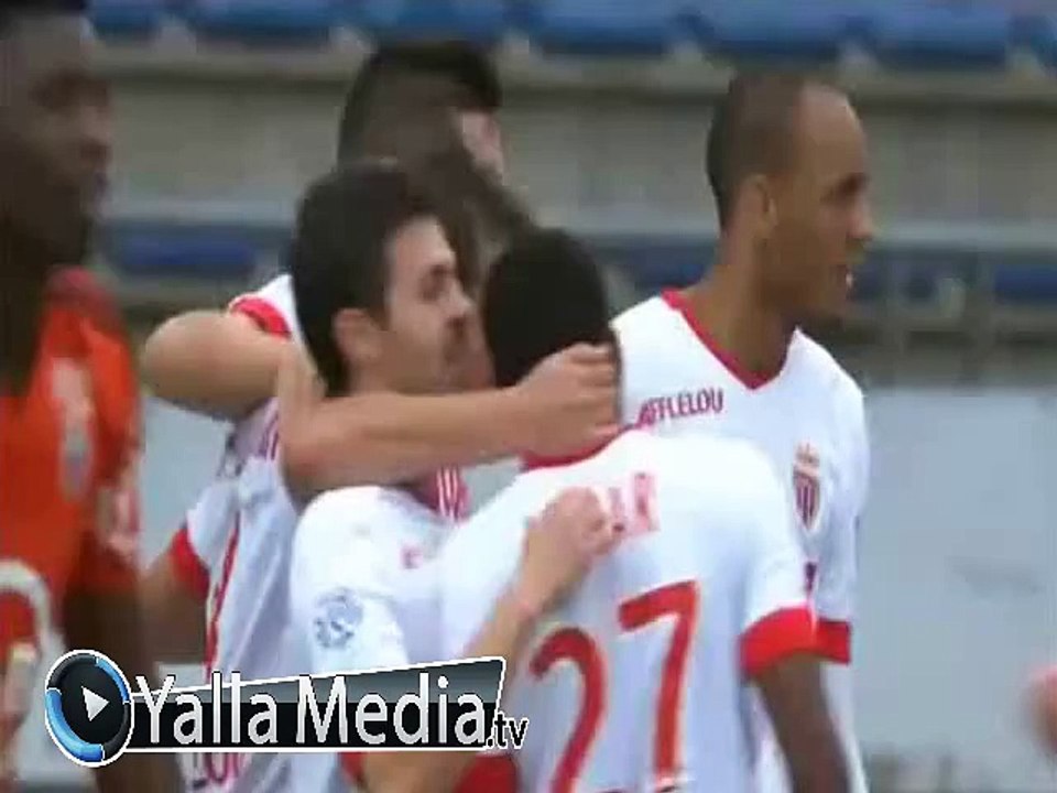 اهداف مباراة ( لوريان 0-2 موناكو ) الدورى الفرنسى