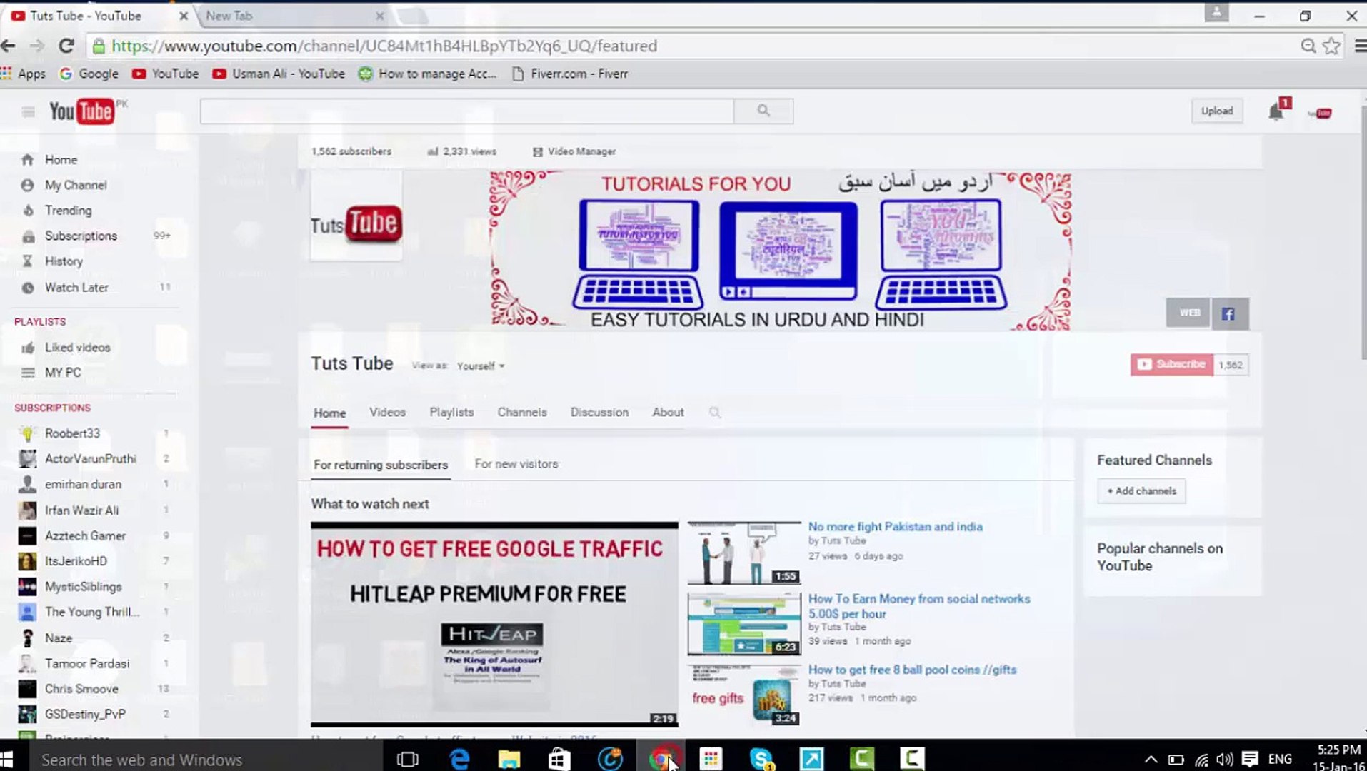 ⁣How to add social media links in Youtube channel