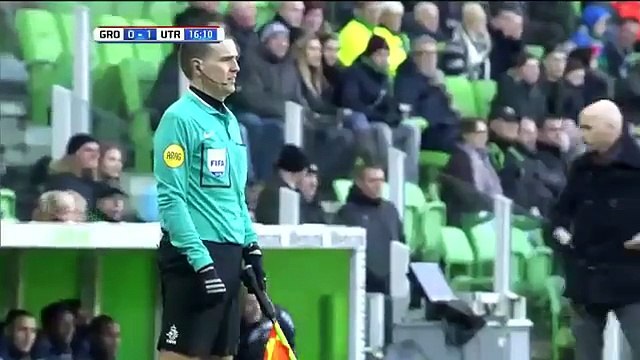Groningen vs. Utrecht 1 - 4 All Goals (Eredivisie - 17 January 2016)