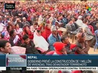 Nepal inicia construcción masiva de casas tras  devastador terremoto