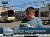 México: protestan por altos cobros en tarifas de electricidad