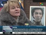 Rusos rechazan agravio contra retratos de Chávez y Bolívar en Vzla.