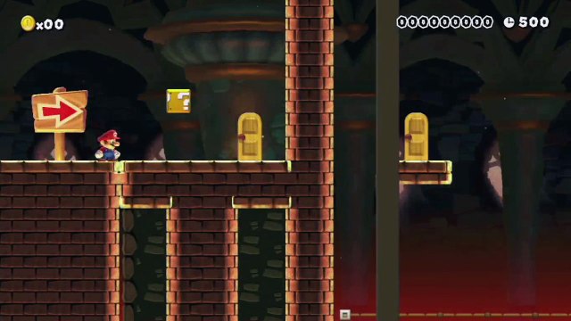 Super Mario Maker - Viewer Levels - Name: Bullet Blaster Battle - ID: 7D17-0000-017C-7557