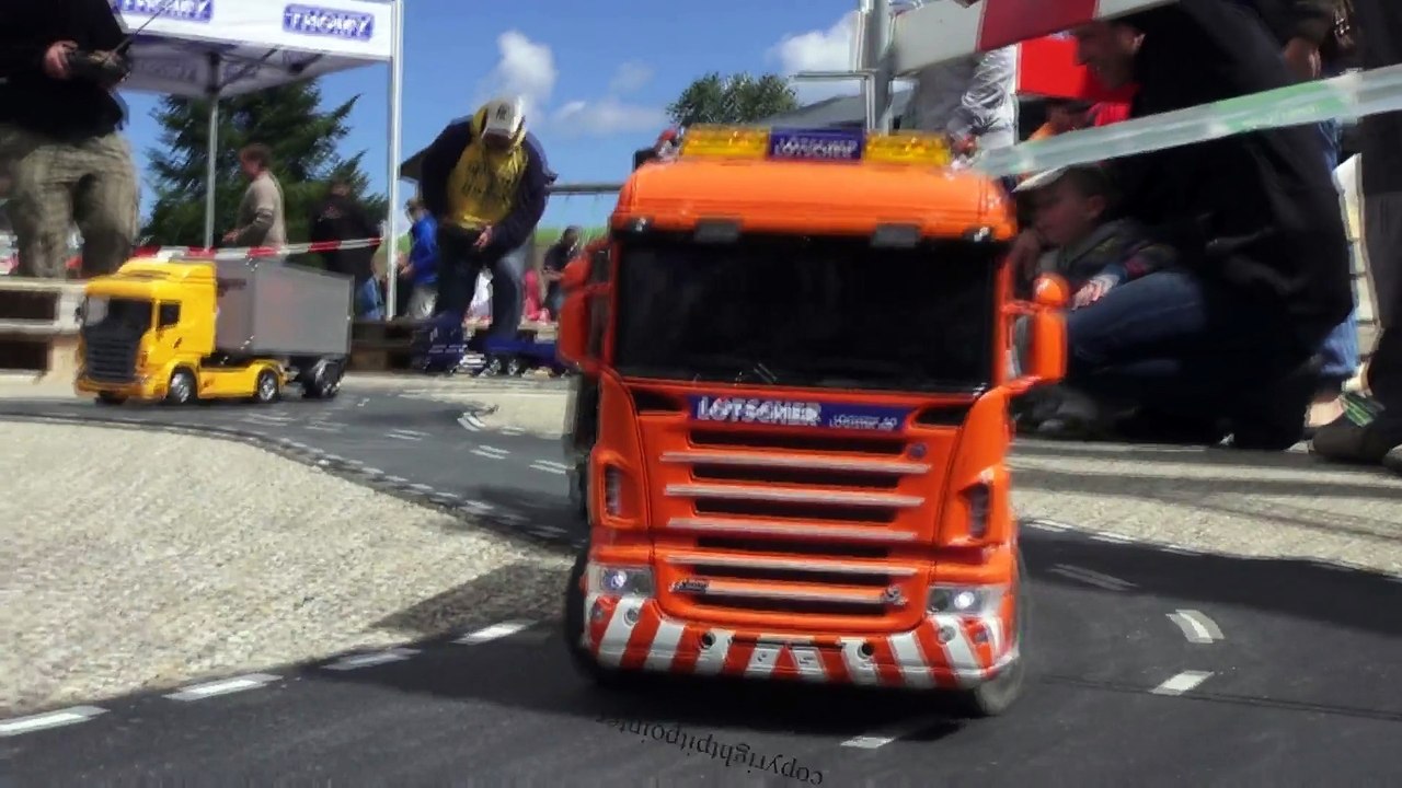 lötscher scania mit bagger DIGGER TRANSPORT