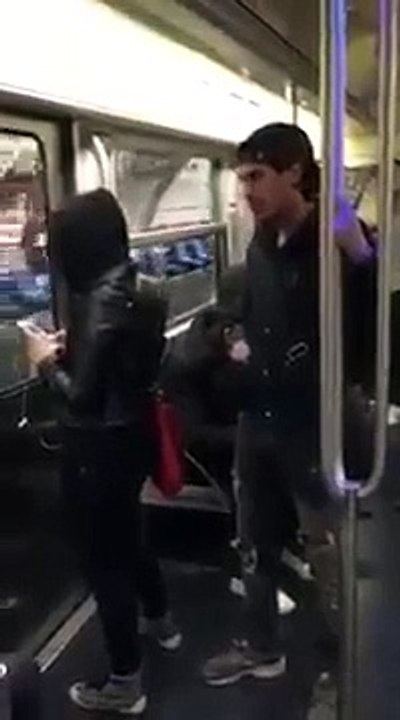 Funny..train prank video