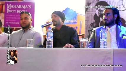 bohemia tells about his story in a press conference in sydney - YouTube