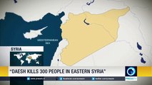 Report Says Daesh Killed 300 People In Eastern Syria