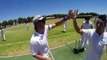 Helmet Cam cricket. Valor Thach takes 6_9 off 4 - Wicket Keepers. Must watch. Rare cricket video