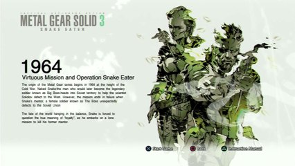 Lets Play Metal Gear Solid 3 (BLIND) Part 1: HISTORY LESSON