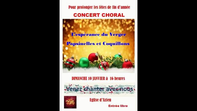 Genas - Concert -Chorale Eglise d' Azieu - N° 3