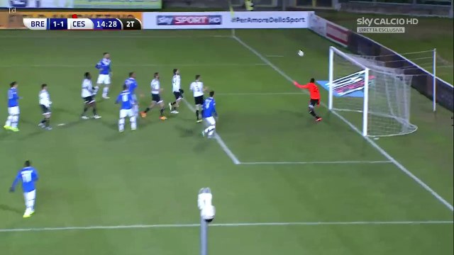 1-1 Antonio Caracciolo Goal Italy Serie B - 17.01.2016_ Brescia Calcio 1-1 AC Cesena