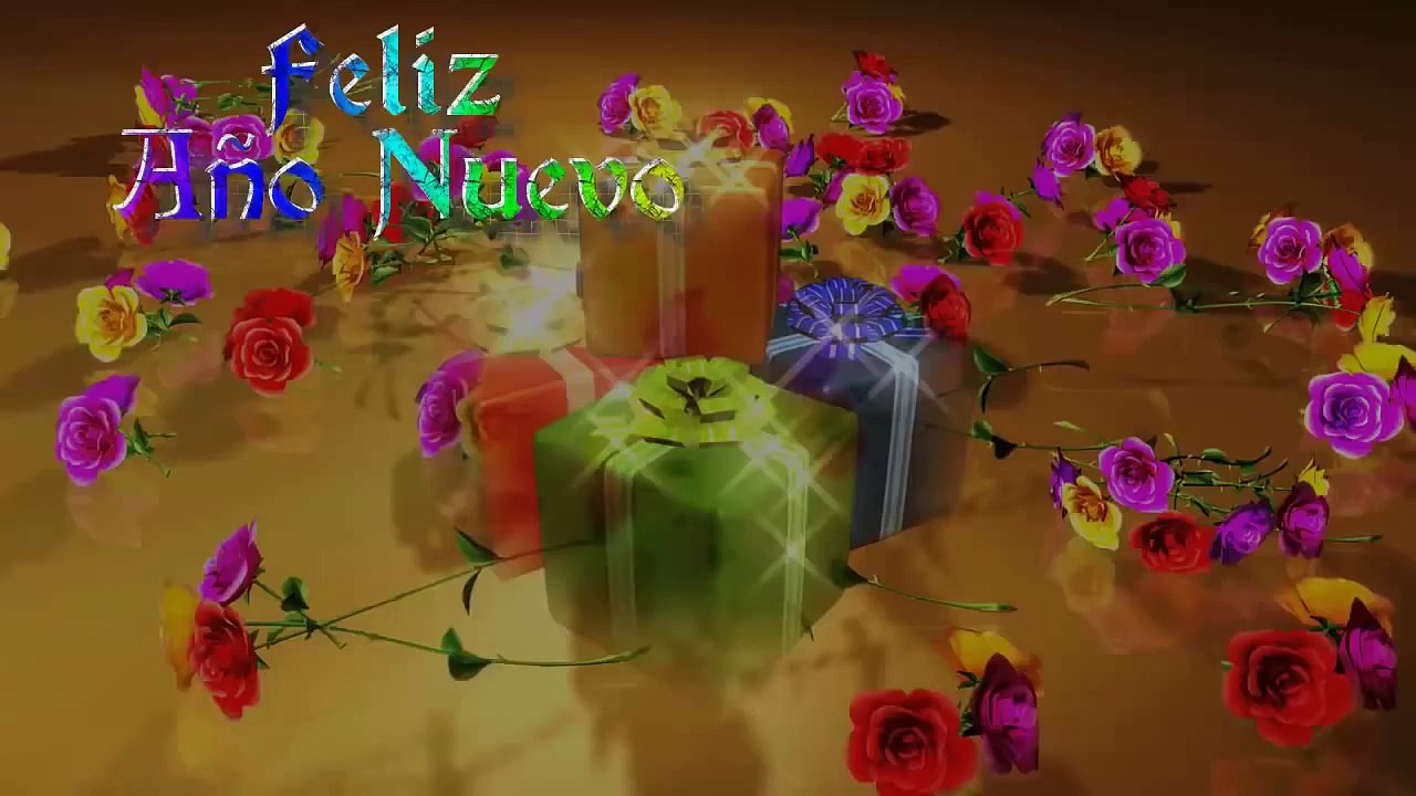 Felicitaciones Para El Año nuevo 2016 con Mensaje