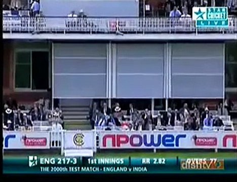 Dhoni Bowling in england. Rare cricket video