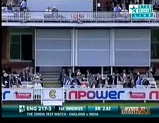 Dhoni Bowling in england. Rare cricket video