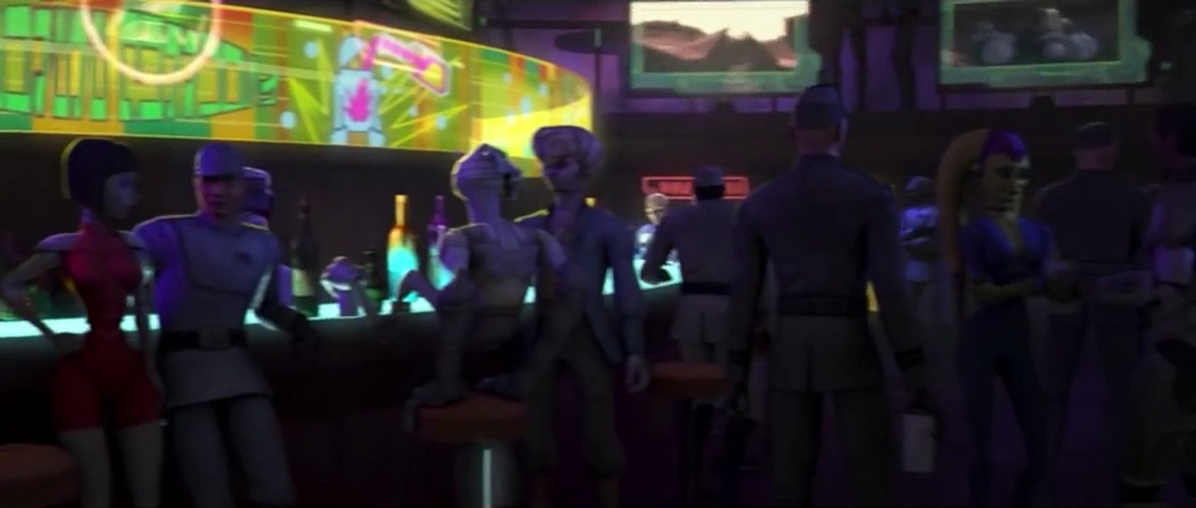 Star Wars The Clone Wars -- Fives Speaks To Kix [720p]