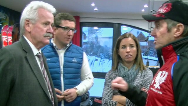 DICI TV - Rencontre entre Jean-Marie-Bernard et le ski club de Serre Chevalier