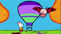 LOUIE Deutsch Mal mir ein heißluftballon HD | lebendige Bildungs Malen für Kinder