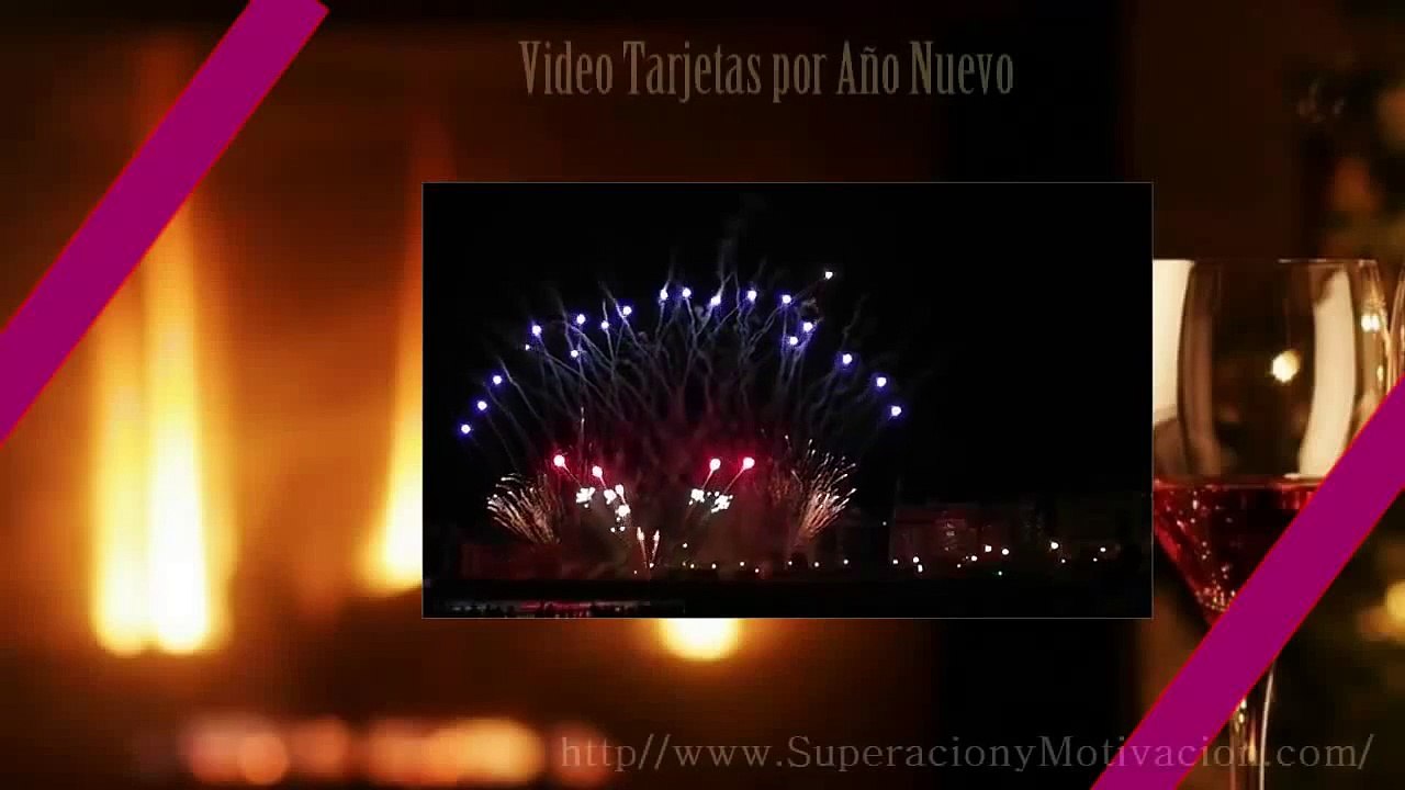 Video Tarjeta De Año Nuevo Con Mensajes