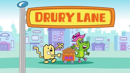 Muffin Man | Fredbot Kids Songs (Lucy the Dinosaur & Wow! Wow! Wubbzy!)