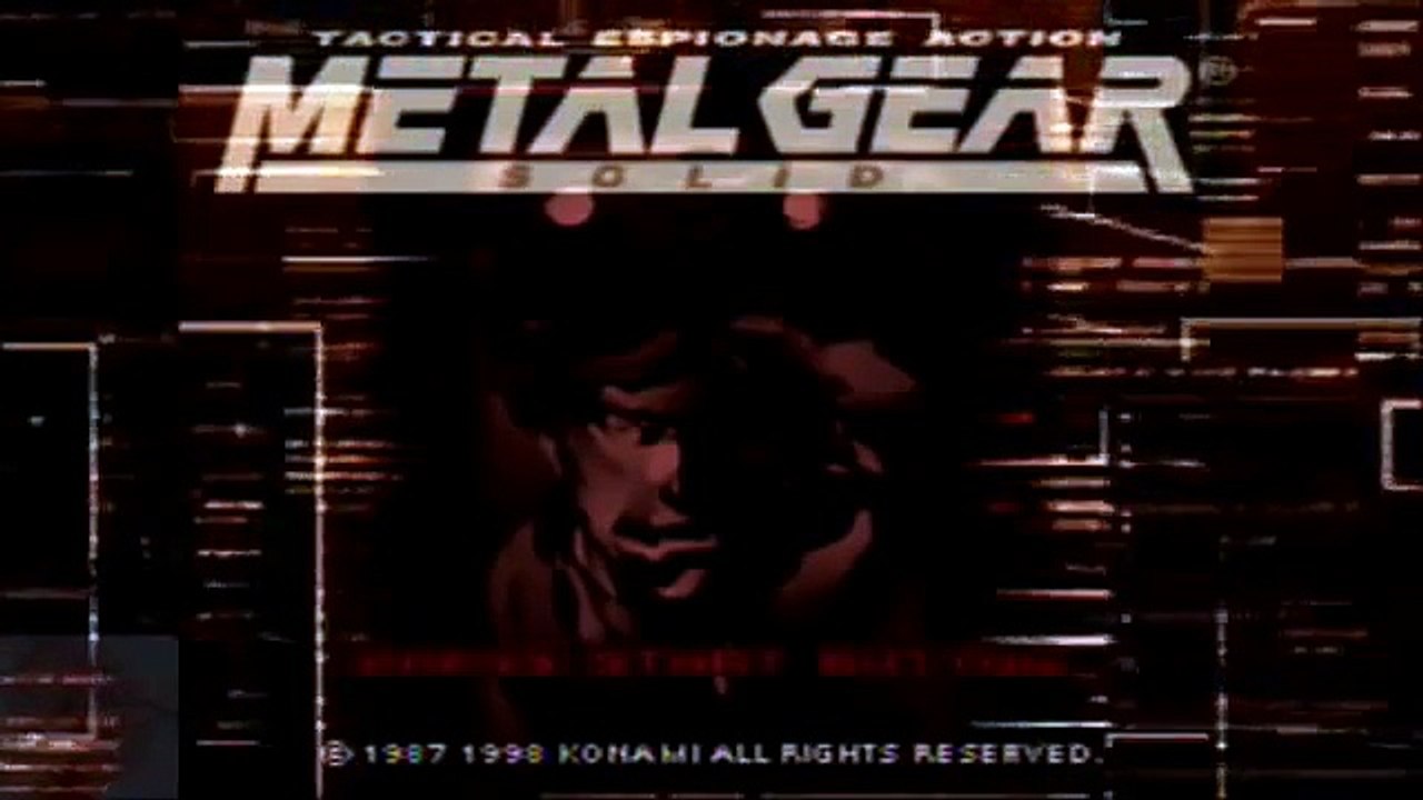 Lets Play Metal Gear Solid (BLIND) Part 1: FIRST SCREEN PROBLEMS