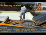 AÇIK TERAS POLİÜRETAN SREY UYGULAMASI ALİM İZOLASYON 0532 293 92 99