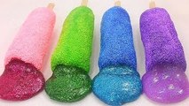 DIY How To Make Color Foam Ice Cream Glitter Slime Clay Learn the Recipe 아이스크림 �