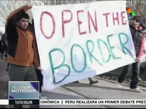 Francia: piden activistas mejores condiciones de vida para refugiados
