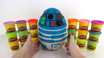 Giant Star Wars Play Doh Surprise Egg with R2D2