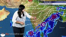 Weather forecast for October 31, 2015: Low pressure area in Bay weakens into a cyclonic ci