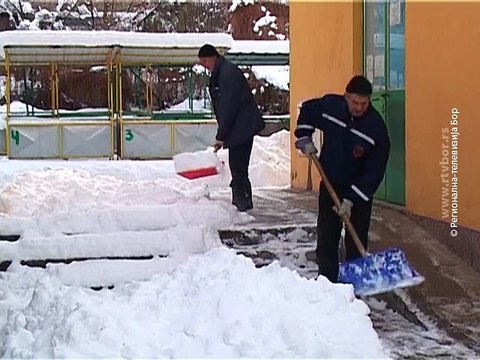 Stanje na putevima u Boljevcu, 18. januar 2016. (RTV Bor)