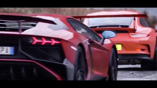 Lamborghini Aventador SV vs Porsche 911 GT3 RS vs McLaren 675LT - Top Gear Magazine