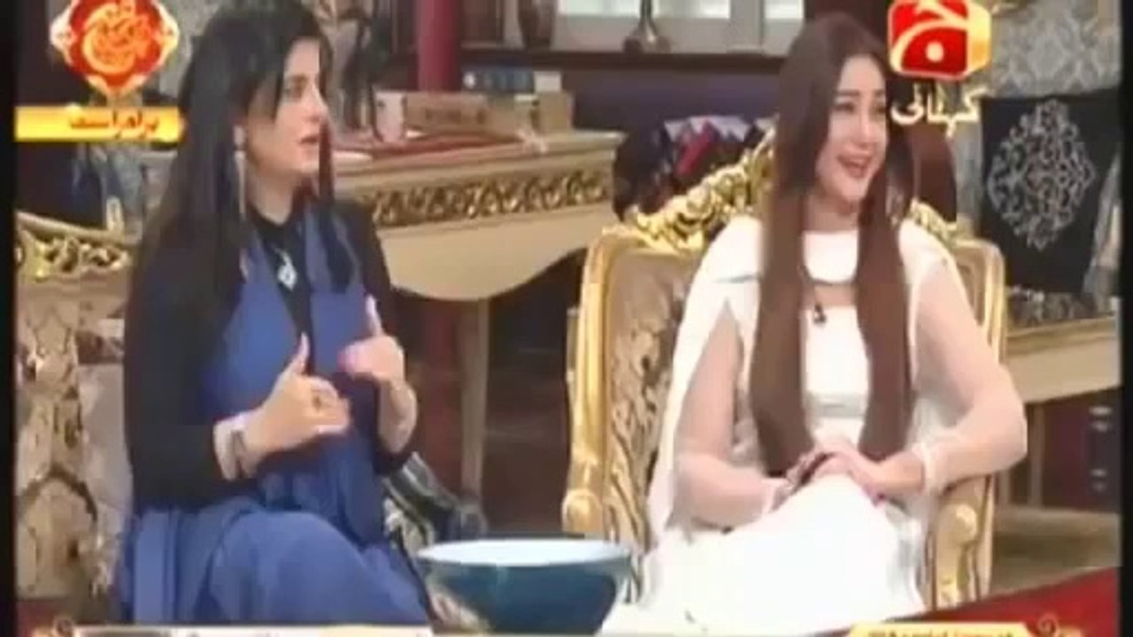 Aamir Liaqut Crossed All Limits and Started Vulgar Talk in his Show