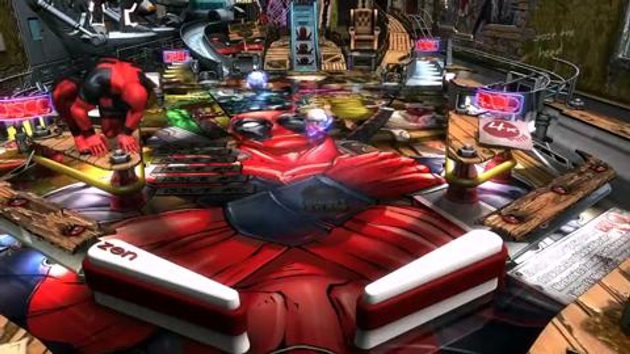Deadpool Pinball Trailer - PS4, PS3, & PS Vita