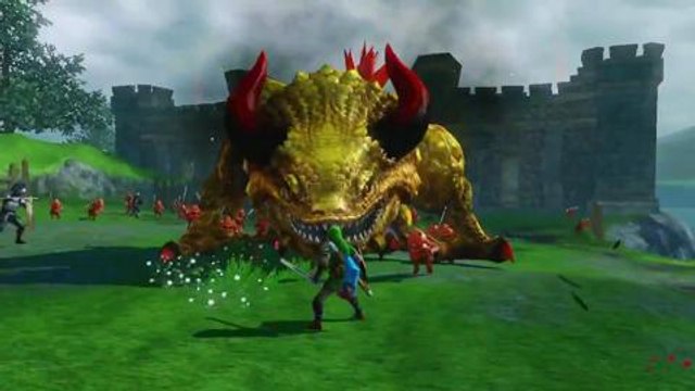 Zelda Hyrule Warriors Link Trailer (Wii U)