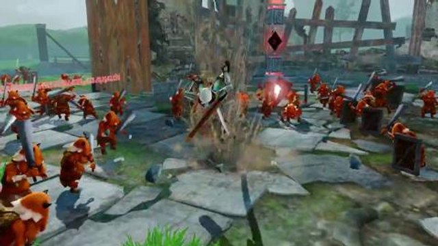 Zelda Hyrule Warriors Impa Trailer (Wii U)
