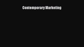 [PDF Download] Contemporary Marketing [Download] Online