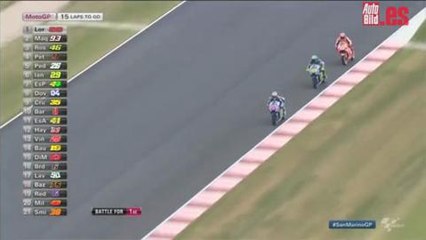 Marc Márquez gana en Misano con KO de Lorenzo