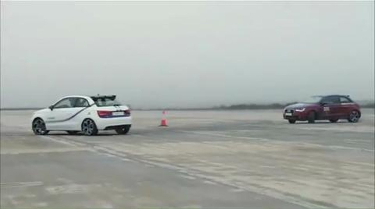 Audi A1 Real Madrid contra Audi A1 Barcelona: ¿Quién gana?