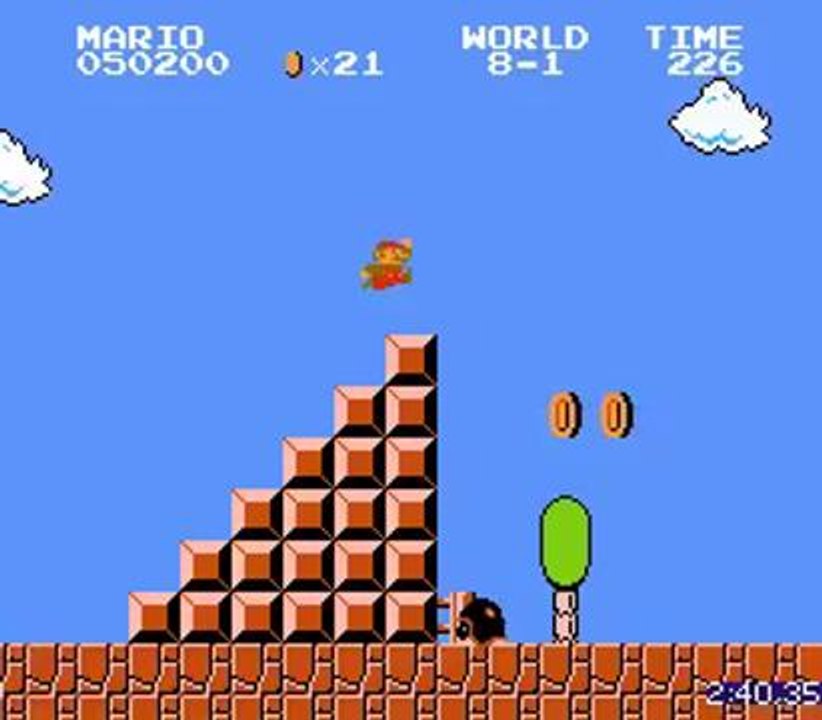 Super Mario Bros. Speedrun in 4-57.69 (World Record)