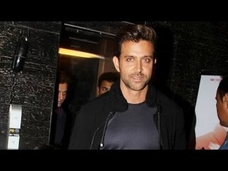 Hrithik Roshan & Manoj Bajpai @ Premiere Of Marathi Film 'Manatlya Unhat'