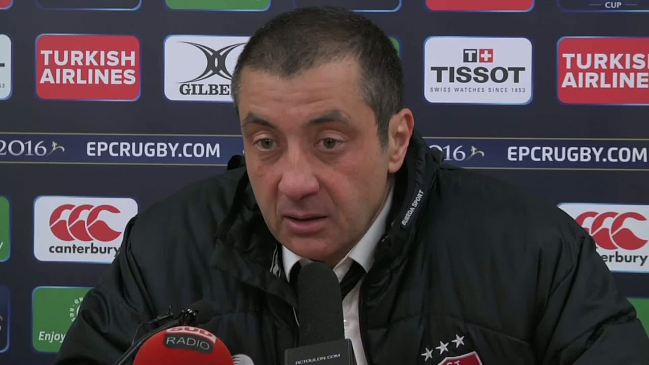 Rugby - CE - RCT : Boudjellal «L'élimination ne veut pas de nous»