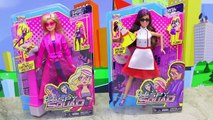 NEW BARBIE SPY SQUAD Dolls From 2016 Movie Fight Frozen Hans & Little Mermaid Ursula Dolls