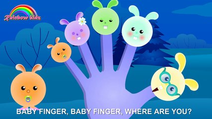 Rabbit (Bunny) Finger Family | Nursery Rhymes For Children