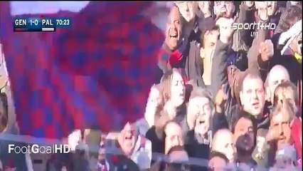 Genoa 4-0 Palermo  Highlights 17-1-16