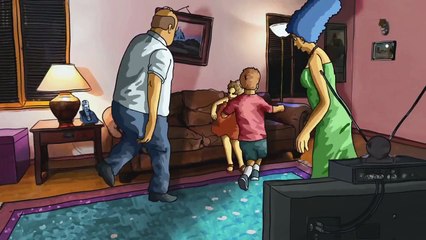 THE SIMPSONS   Couch Gag from  Barthood    ANIMATION on FOX