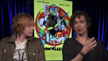 IR Interview: Rupert Grint & Robert Sheehan For "Moonwalkers" [Alchemy]