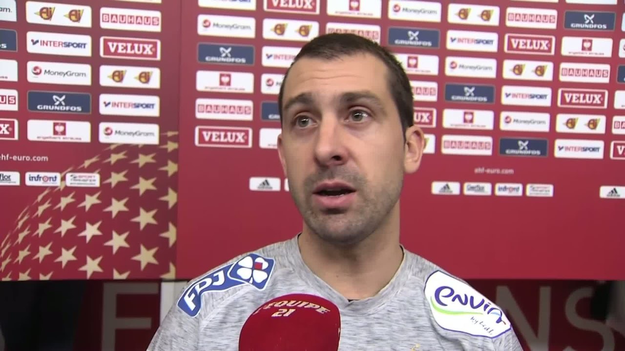 Handball - Euro (H) - Bleus : Guigou «C'est bien»