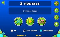 A Violet and Blue Portal ? New vehicles ? - Geometry dash 2.01